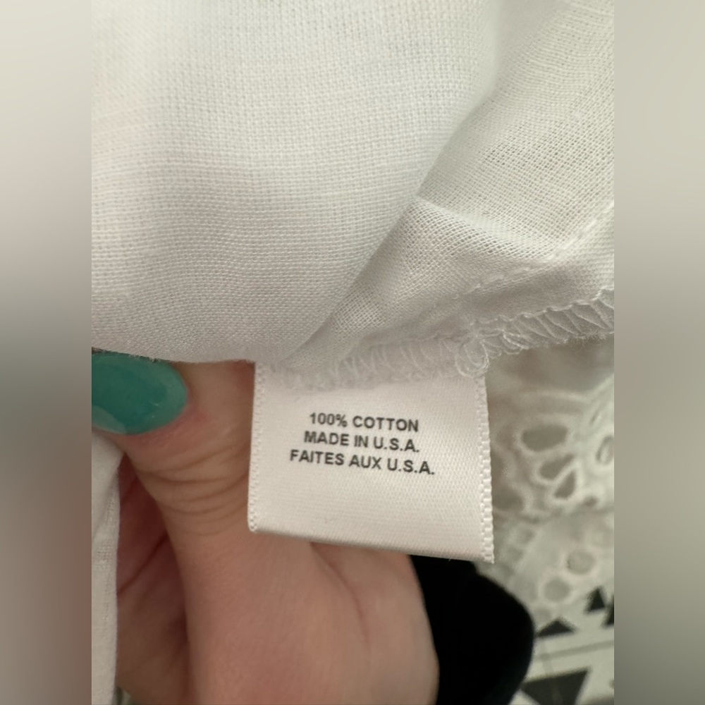 Misa Los Angeles Medium Joanna Eyelet Romper 🥥⚡️ - Picture 5 of 5